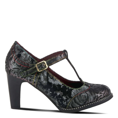 Spring Step Shoes L'artiste Mazie Women's Floral T Bar Shoes Shoes by Spring Step Shoes – Don't Panic Shoes