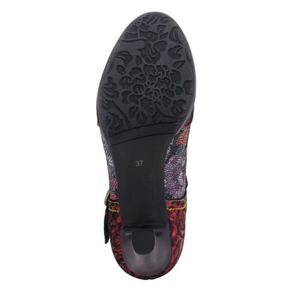 Spring Step Shoes L'artiste Mazie Women's Floral T Bar Shoes Shoes by Spring Step Shoes – Don't Panic Shoes