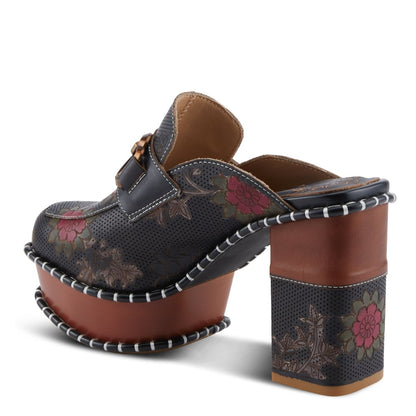 Spring Step Shoes L'artiste Mercyme Heeled Mule Platform Casual Shoes by Spring Step Shoes – Don't Panic Shoes