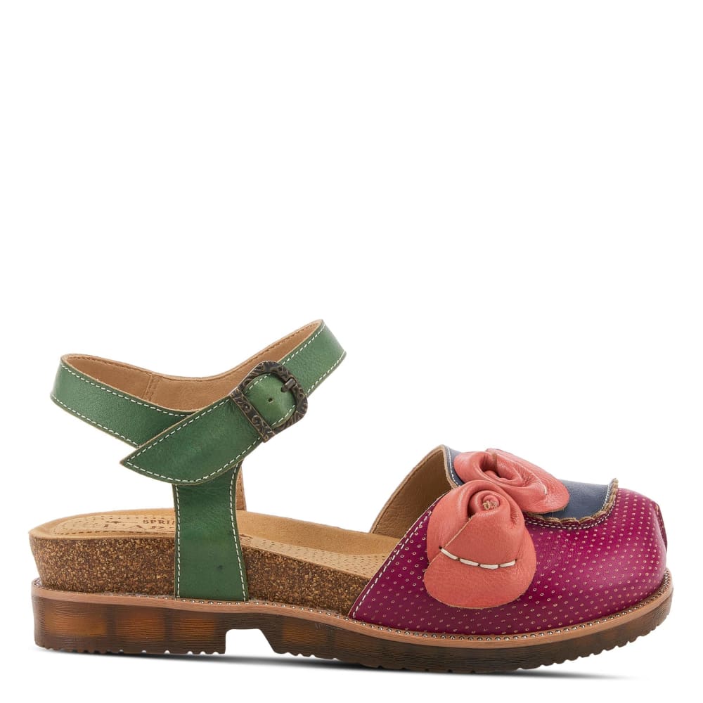 Spring Step Shoes L'artiste Multicolor Clogs Shoes by Spring Step Shoes – Don't Panic Shoes