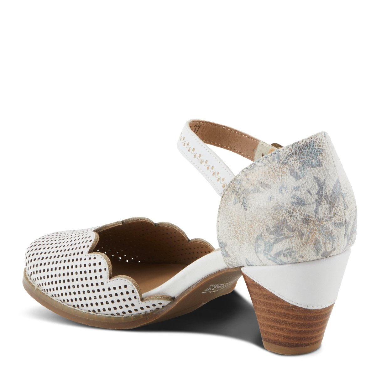 Spring Step Shoes L'artiste Parchelle Women's Hand Painted Leather Shoes Mary Jane Shoe by Spring Step Shoes – Don't Panic Shoes