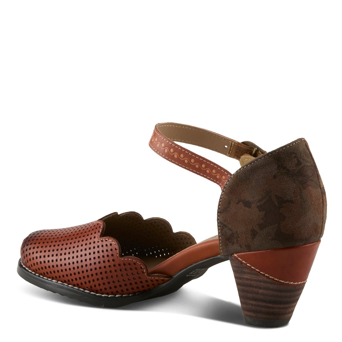 Spring Step Shoes L'artiste Parchelle Women's Hand Painted Leather Shoes Mary Jane Shoe by Spring Step Shoes – Don't Panic Shoes