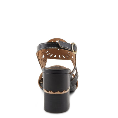 Spring Step ShoeS L'artiste Pinwheel Women’s Leather Sandals Pumps & Heels Casual Sandals by Spring Step Shoes – Don't Panic Shoes