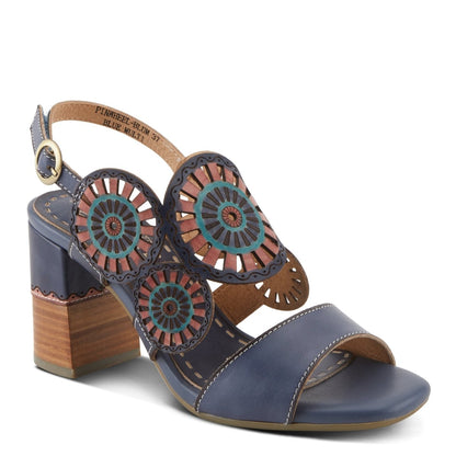 Spring Step ShoeS L'artiste Pinwheel Women’s Leather Sandals Pumps & Heels Casual Sandals by Spring Step Shoes – Don't Panic Shoes