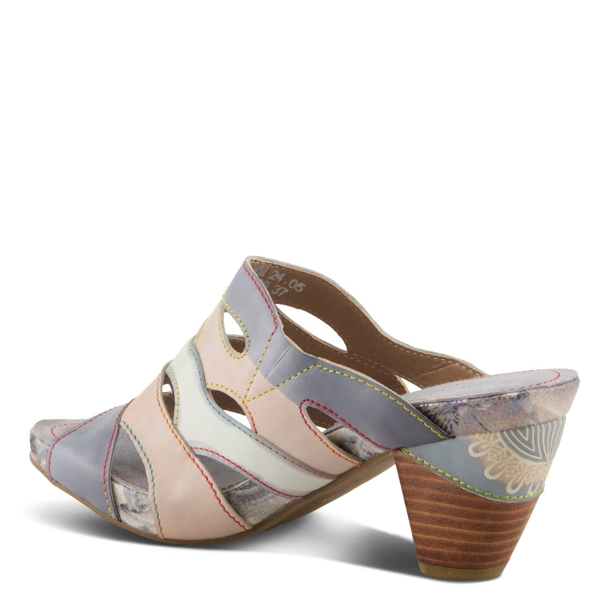 Spring Step Shoes L'artiste Pita Sandals Women's Hand Painted Leather Pumps & Heels Casual Sandals by Spring Step Shoes – Don't Panic Shoes