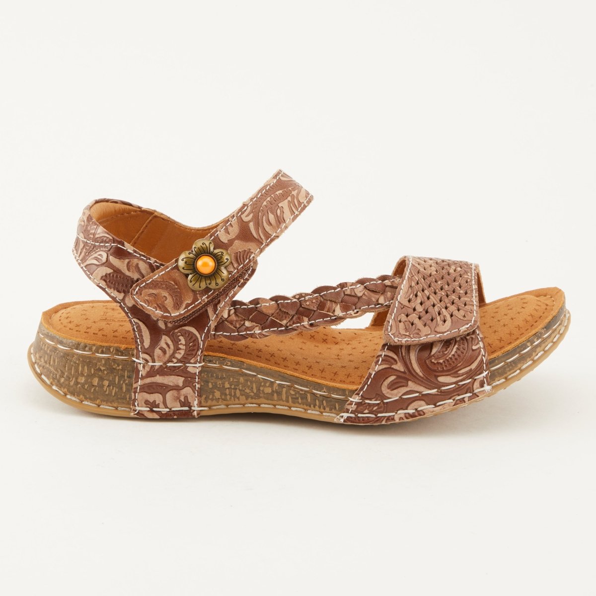 Spring Step ShoeS L'artiste Popular Women’s Leather Adjustable Sandals Sandals by Spring Step Shoes – Don't Panic Shoes