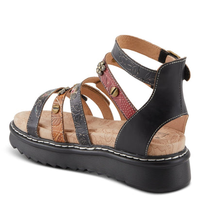 Spring Step Shoes L'artiste Selyse Sandals Strappy Casual Sandals by Spring Step Shoes – Don't Panic Shoes