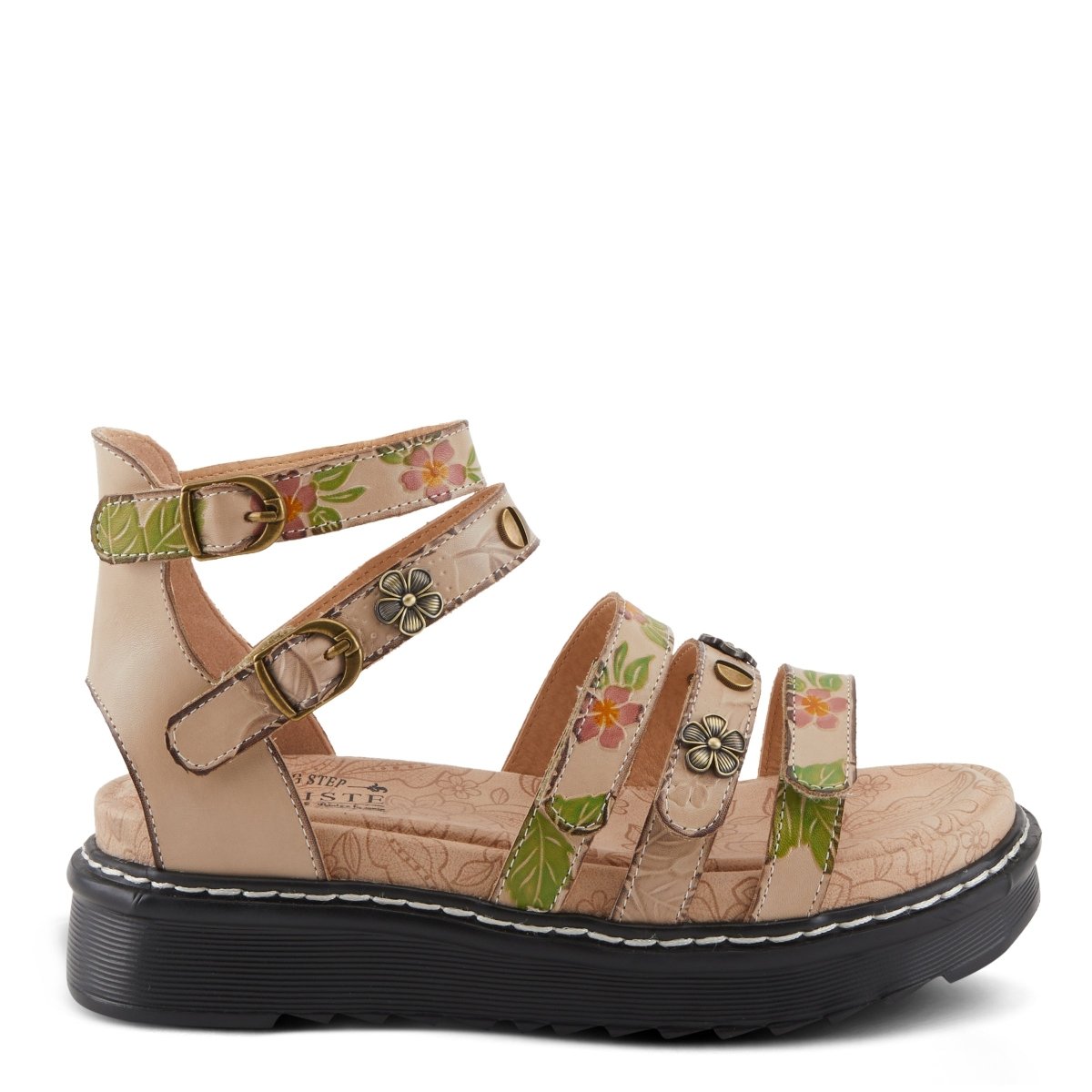 Spring Step Shoes L'artiste Selyse Sandals Strappy Casual Sandals by Spring Step Shoes – Don't Panic Shoes