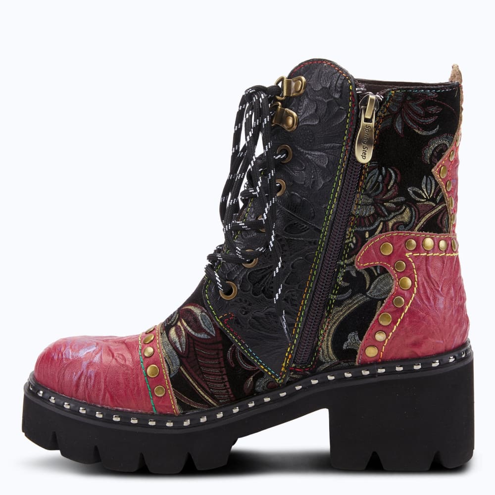 Spring Step Shoes L'artiste Severe Women's Multicolor Leather Boots Shoes by Spring Step Shoes – Don't Panic Shoes