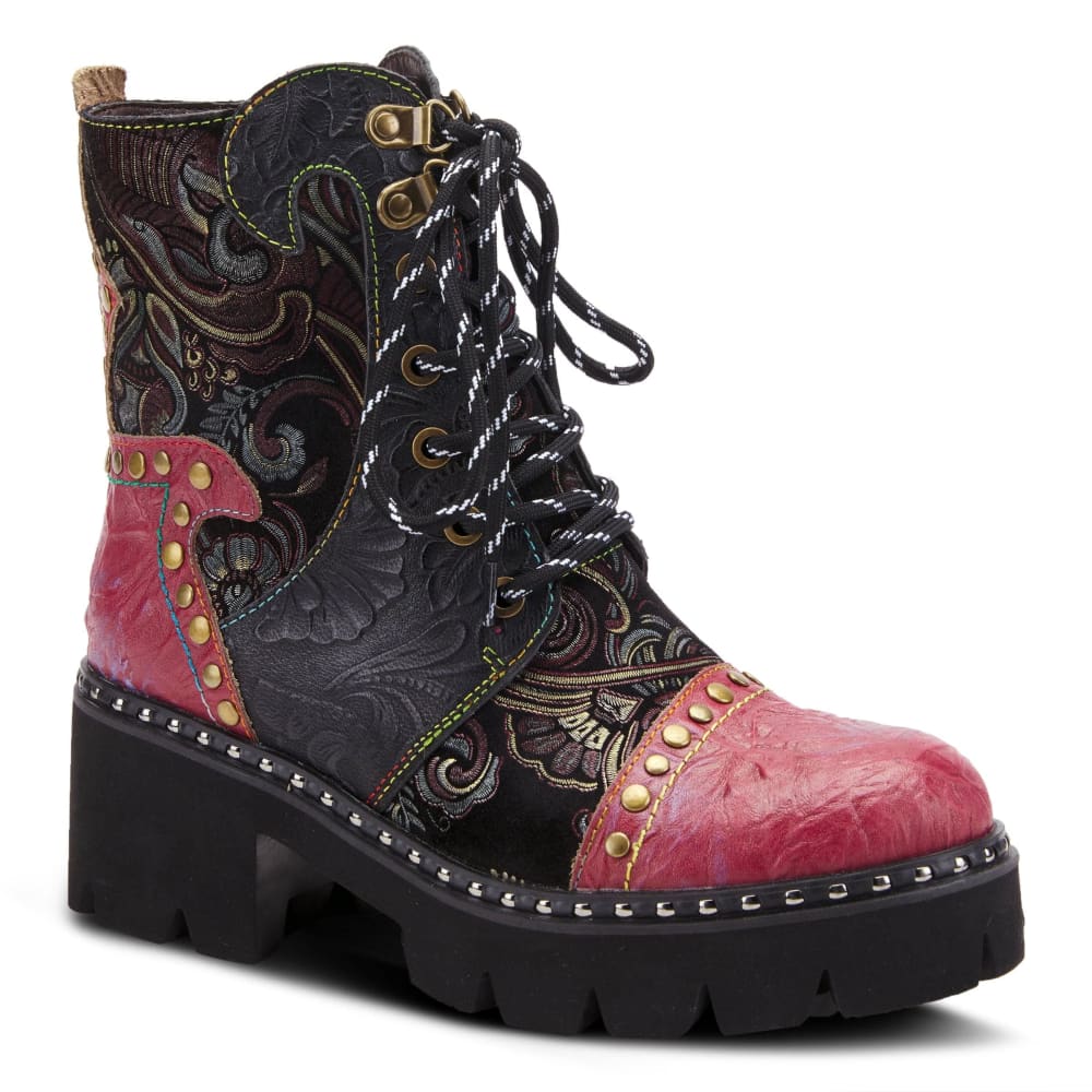 Spring Step Shoes L'artiste Severe Women's Multicolor Leather Boots Shoes by Spring Step Shoes – Don't Panic Shoes