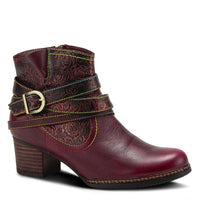 Thumbnail for Spring Step Shoes L’artiste Shazzam Rose Velvet Boots