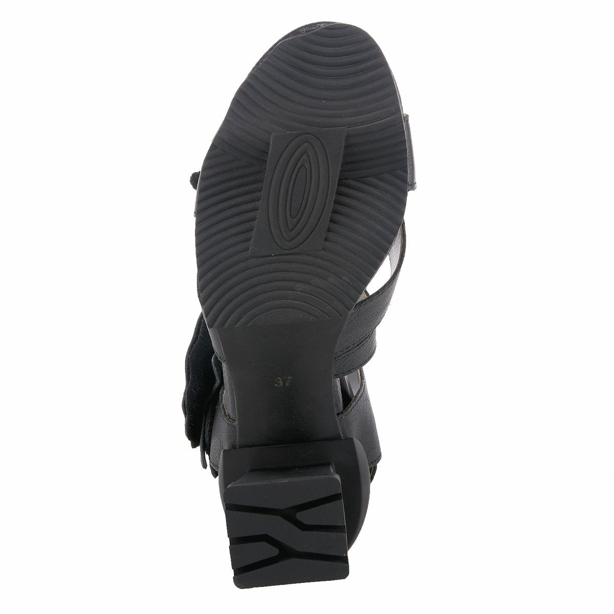 Spring Step ShoeS L'artiste Shelly Ankle Strap Sandal Women’s Hand Painted Leather Ankle Strap Sandal by Spring Step Shoes – Don't Panic Shoes