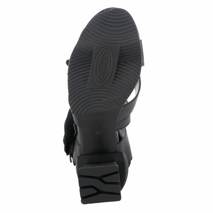 Spring Step ShoeS L'artiste Shelly Ankle Strap Sandal Women’s Hand Painted Leather Ankle Strap Sandal by Spring Step Shoes – Don't Panic Shoes