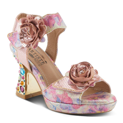 Spring Step Shoes L'artiste Smashing Women's Floral Multicolor Sandals Pumps & Heels Dress Sandals by Spring Step Shoes – Don't Panic Shoes