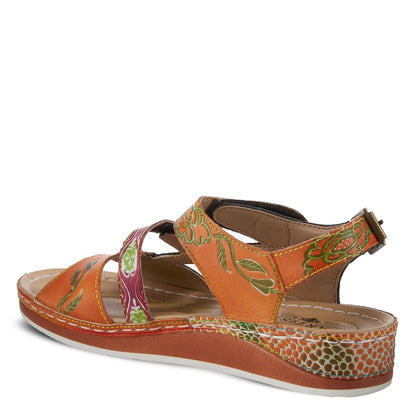 Spring Step Shoes L'artiste Sumacah Sandal Women's Hand Painted Leather Sandals by Spring Step Shoes – Don't Panic Shoes