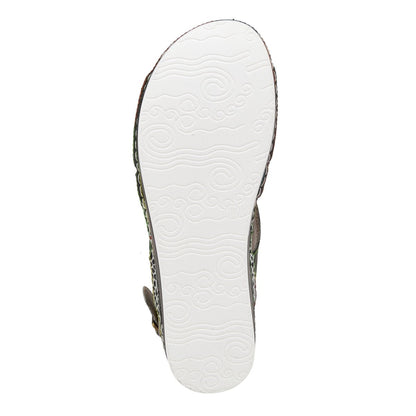 Spring Step Shoes L'artiste Sumacah Sandal Women's Hand Painted Leather Sandals by Spring Step Shoes – Don't Panic Shoes
