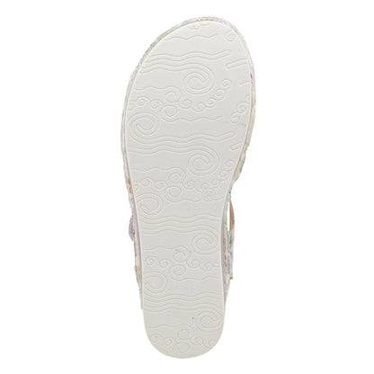 Spring Step Shoes L'artiste Sumacah Sandal Women's Hand Painted Leather Sandals by Spring Step Shoes – Don't Panic Shoes