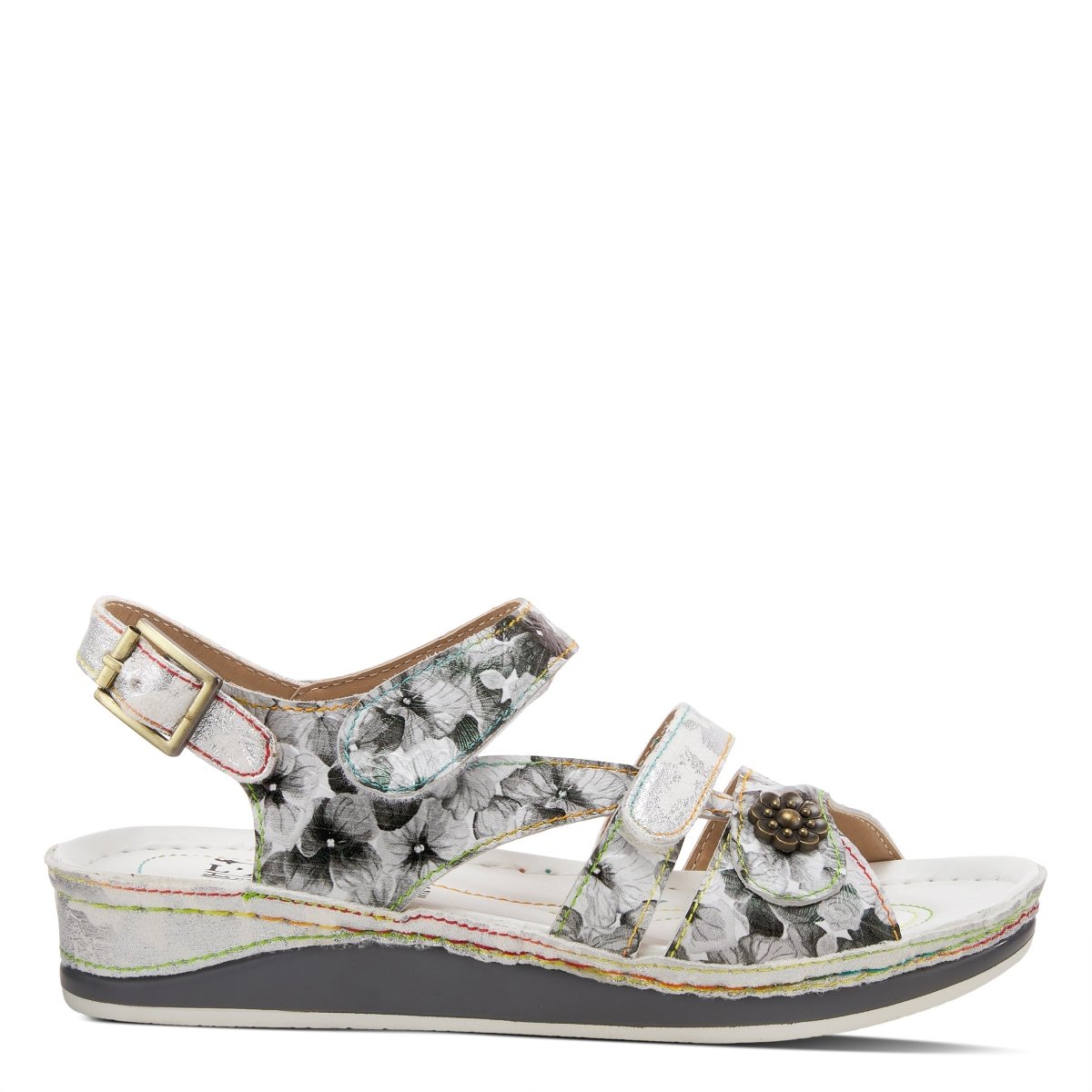 Spring Step Shoes L'artiste Sumacah Sandal Women's Hand Painted Leather Sandals by Spring Step Shoes – Don't Panic Shoes