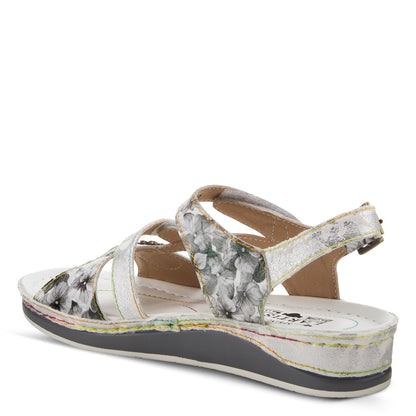 Spring Step Shoes L'artiste Sumacah Sandal Women's Hand Painted Leather Sandals by Spring Step Shoes – Don't Panic Shoes