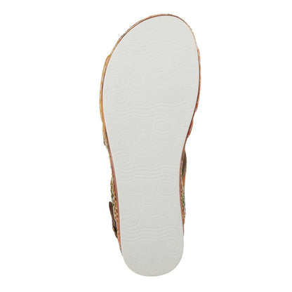 Spring Step Shoes L'artiste Sumacah Sandal Women's Hand Painted Leather Sandals by Spring Step Shoes – Don't Panic Shoes