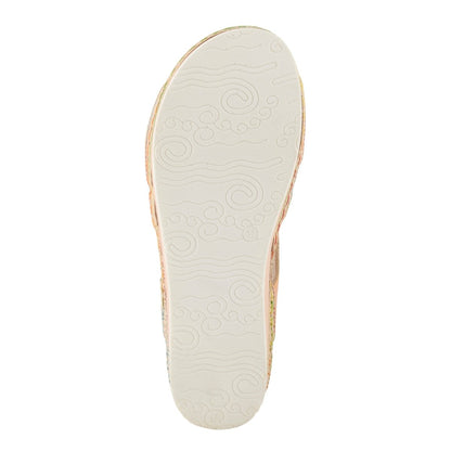 Spring Step Shoes L'artiste Sumacah Sandal Women's Hand Painted Leather Sandals by Spring Step Shoes – Don't Panic Shoes