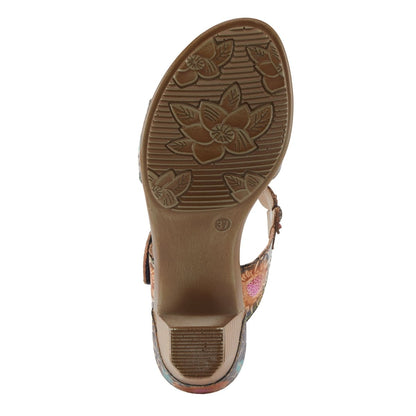 Spring Step Shoes L'artiste Summerfun Sandals Women's Leather Multicolor Pumps & Heels Casual Sandals by Spring Step Shoes – Don't Panic Shoes