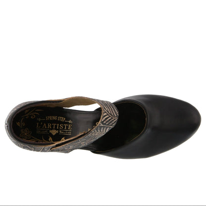 Spring Step Shoes L'artiste Toolie Women's Hand Painted Leather Shoes Mary Jane Shoe by Spring Step Shoes – Don't Panic Shoes