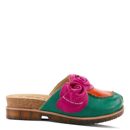 Spring Step Shoes L'artiste Tricolour Clogs Shoes by Spring Step Shoes – Don't Panic Shoes