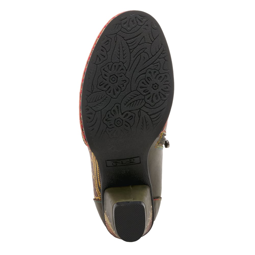 Spring Step Shoes L'artiste Zami Women's Hand Painted Leather Shootie Shoes Shoes by Spring Step Shoes – Don't Panic Shoes