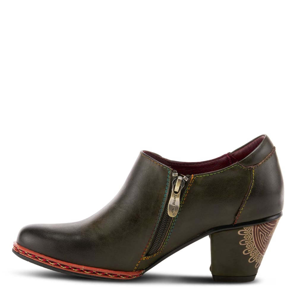 Spring Step Shoes L'artiste Zami Women's Hand Painted Leather Shootie Shoes Shoes by Spring Step Shoes – Don't Panic Shoes