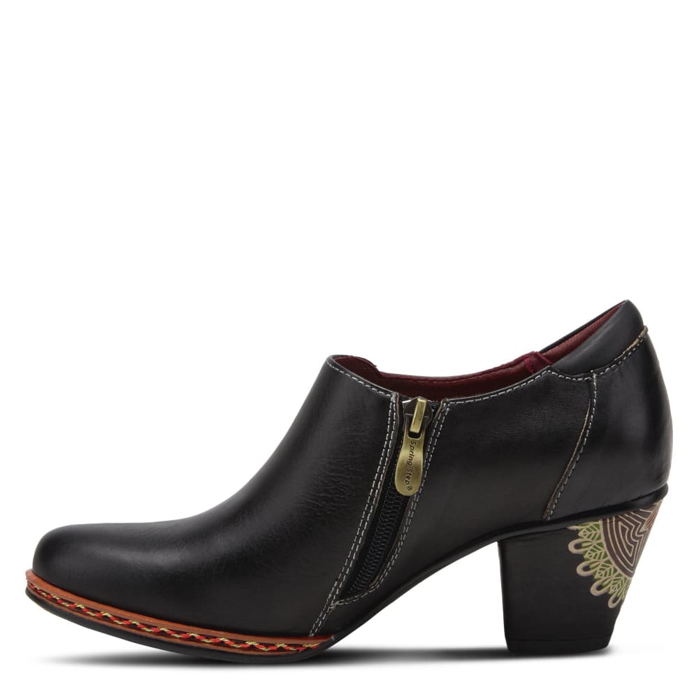 Spring Step Shoes L'artiste Zami Women's Hand Painted Leather Shootie Shoes Shoes by Spring Step Shoes – Don't Panic Shoes