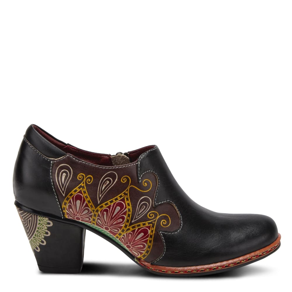 Spring Step Shoes L'artiste Zami Women's Hand Painted Leather Shootie Shoes Shoes by Spring Step Shoes – Don't Panic Shoes