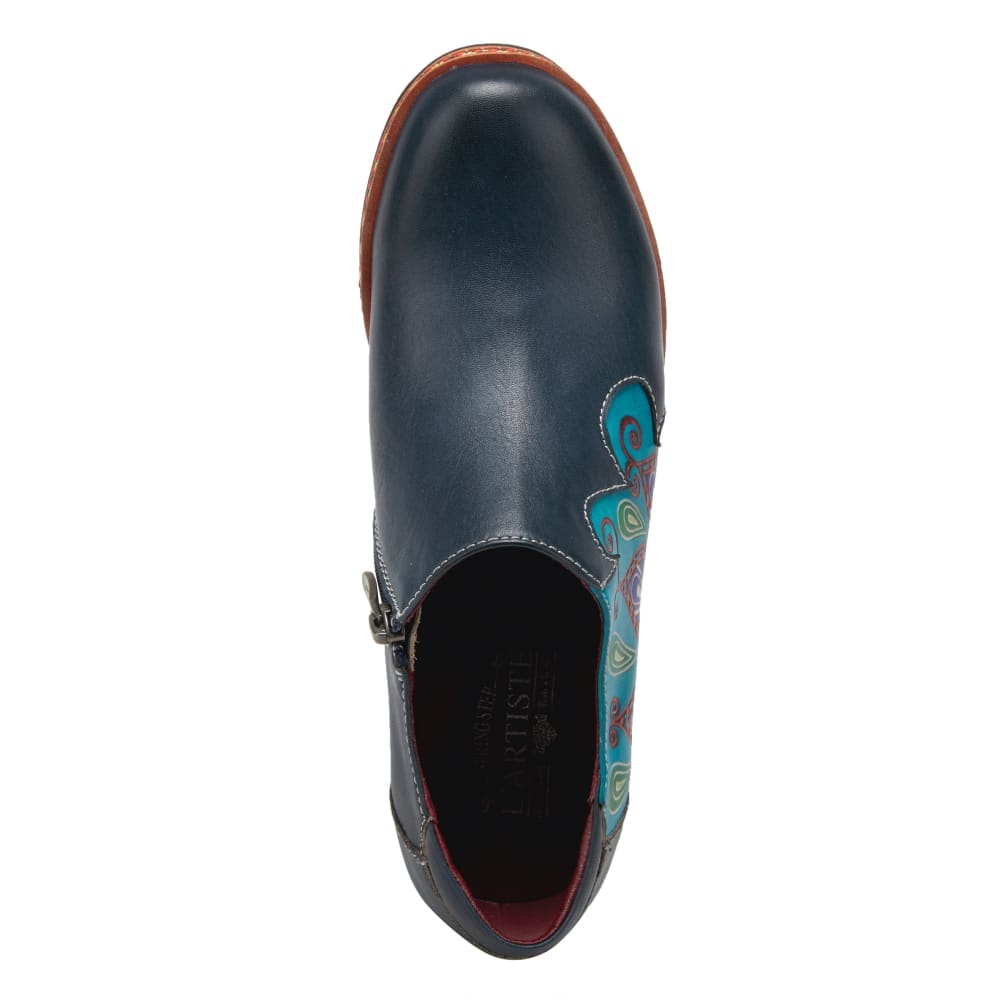 Spring Step Shoes L'artiste Zami Women's Hand Painted Leather Shootie Shoes Shoes by Spring Step Shoes – Don't Panic Shoes