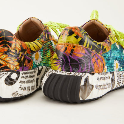 Spring Step Shoes L'artiste Zingy Sneaker Women's Leather Multicolor Sneakers by Spring Step Shoes – Don't Panic Shoes