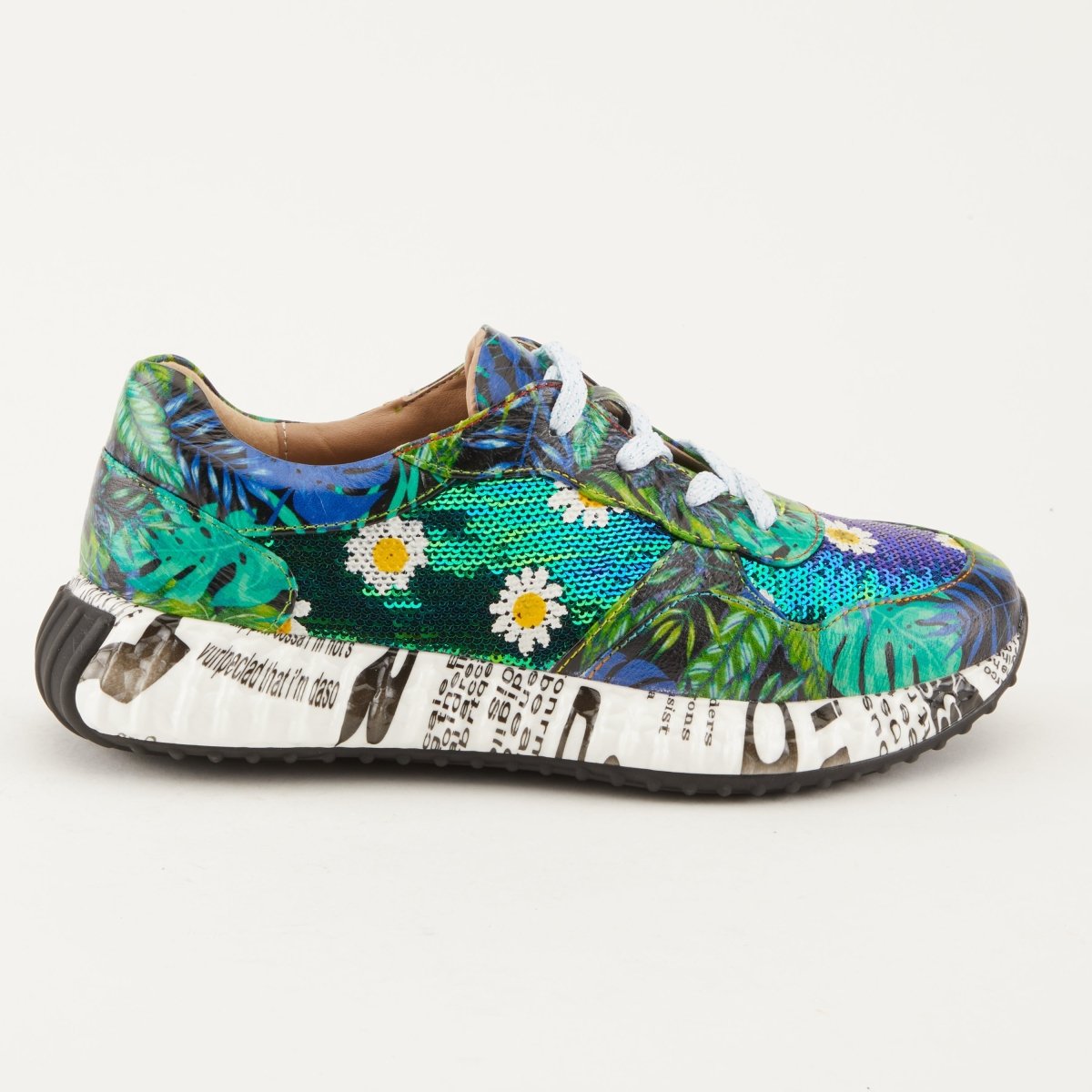 Spring Step Shoes L'artiste Zingy Sneaker Women's Leather Multicolor Sneakers by Spring Step Shoes – Don't Panic Shoes