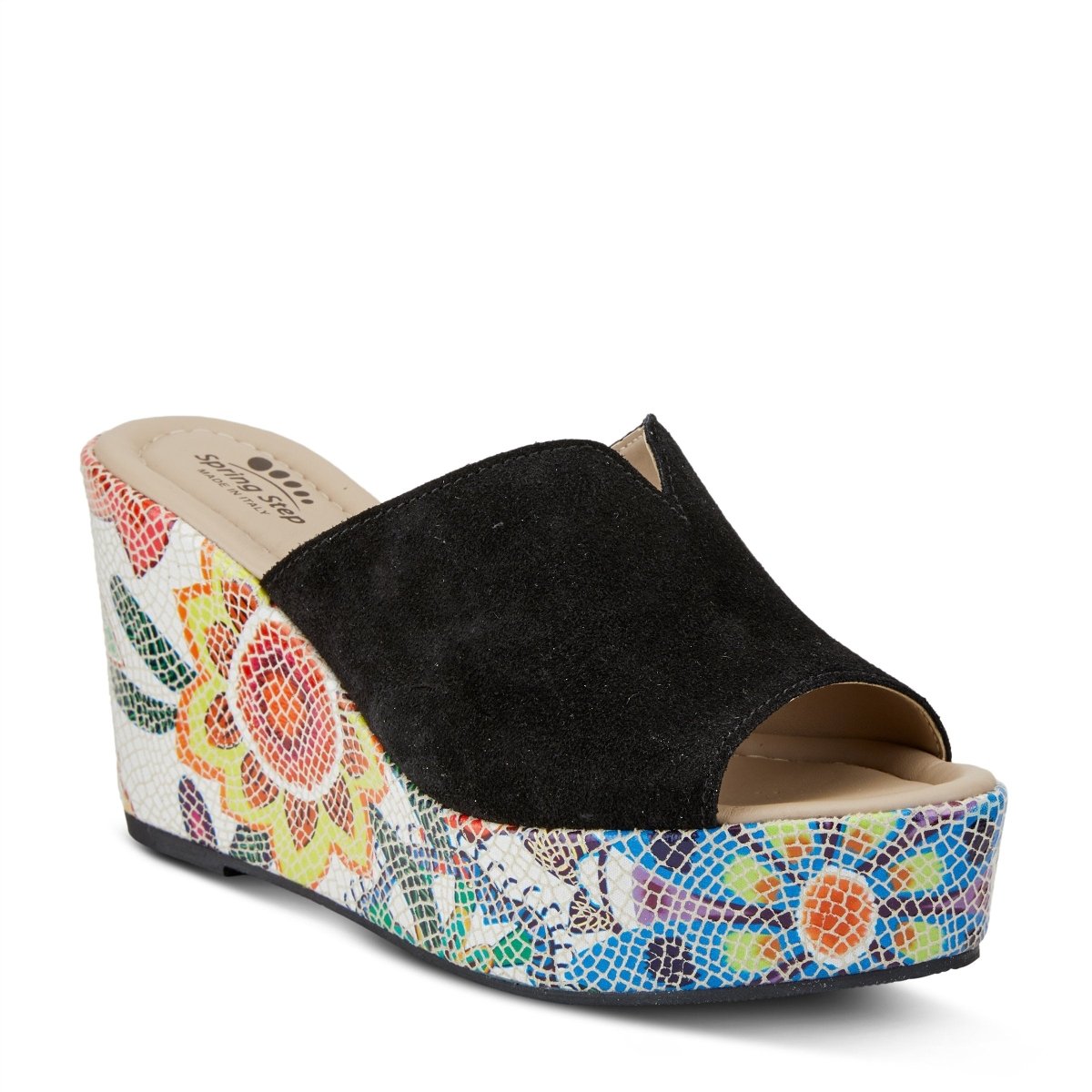 Spring Step ShoeS Laylani Slide Sandal Women’s Genuine Suede Sandals by Spring Step Shoes – Don't Panic Shoes