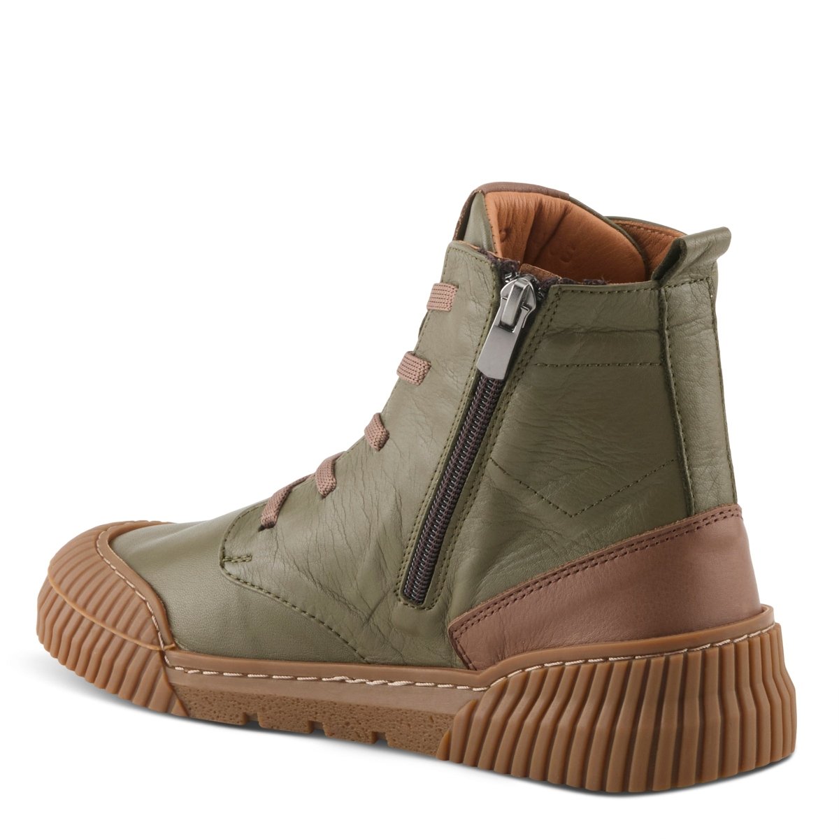 Spring Step Shoes Lizano Women's Luxurious Leather High Top Sneakers Sneakers by Spring Step Shoes – Don't Panic Shoes