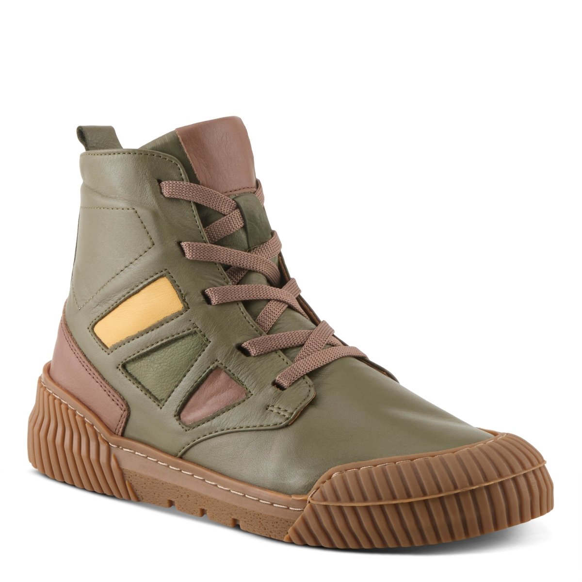 Spring Step Shoes Lizano Women's Luxurious Leather High Top Sneakers Sneakers by Spring Step Shoes – Don't Panic Shoes