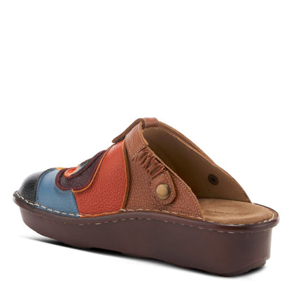 Spring Step Shoes Lollipop Women's Patchwork Multicolor Clogs Shoes by Spring Step Shoes – Don't Panic Shoes