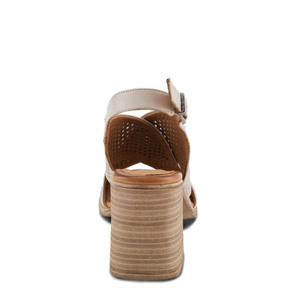 Spring Step Shoes Luanca Women's Leather Perforated Sandals Strappy Dress Sandals by Spring Step Shoes – Don't Panic Shoes