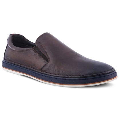 Spring Step Shoes Lugano Men's Leather Slip On Shoes Shoes by Spring Step Shoes – Don't Panic Shoes