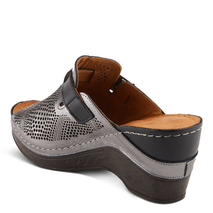 Spring Step ShoeS Momelle Sandals Women’s Perforated Leather 3" Heel Wedges Casual Sandals by Spring Step Shoes – Don't Panic Shoes