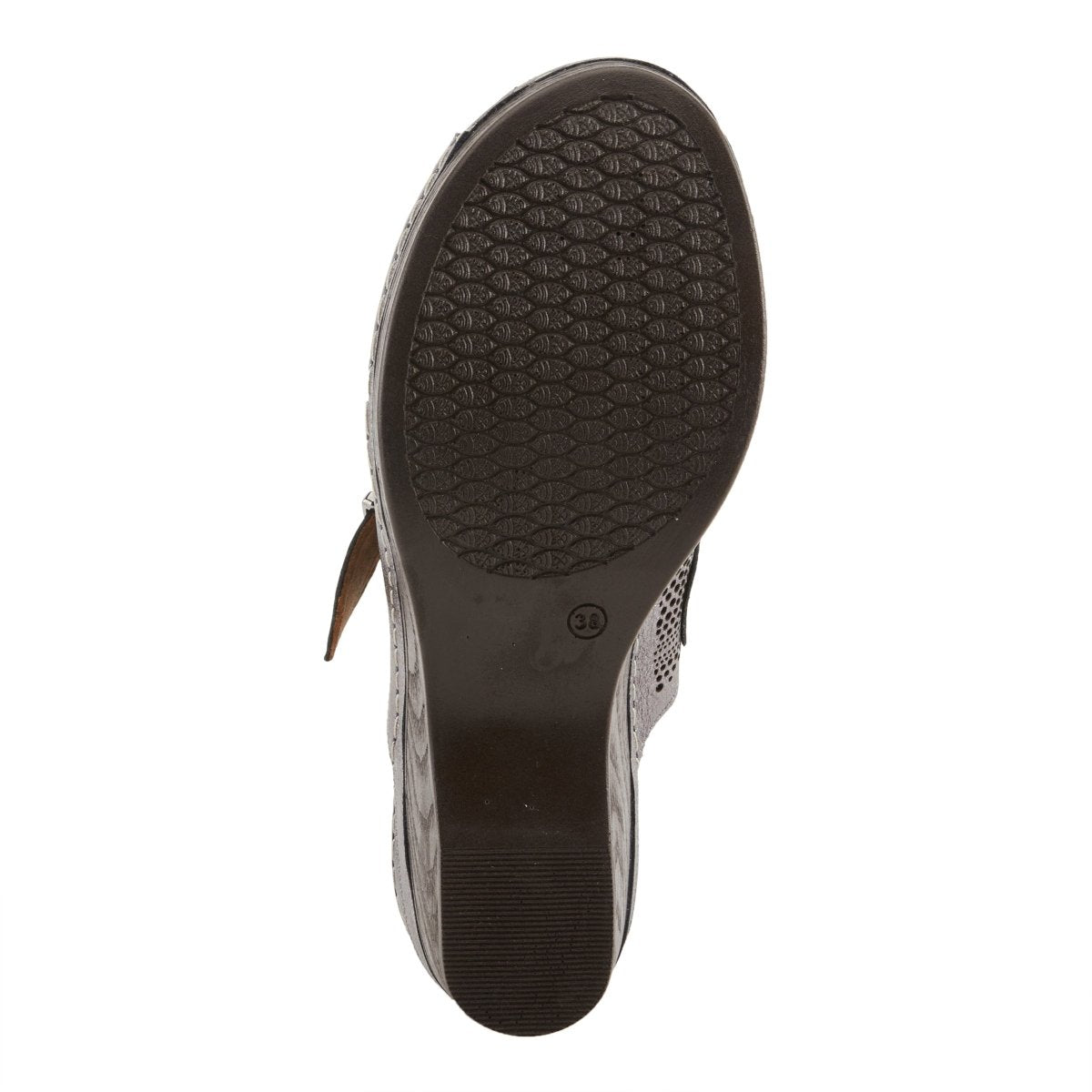 Spring Step ShoeS Momelle Sandals Women’s Perforated Leather 3" Heel Wedges Casual Sandals by Spring Step Shoes – Don't Panic Shoes