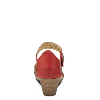 Spring Step Shoes Nougat Mary Jane Women's Leather Wedge Shoe Shoes by Spring Step Shoes – Don't Panic Shoes