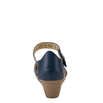 Spring Step Shoes Nougat Mary Jane Women's Leather Wedge Shoe Shoes by Spring Step Shoes – Don't Panic Shoes