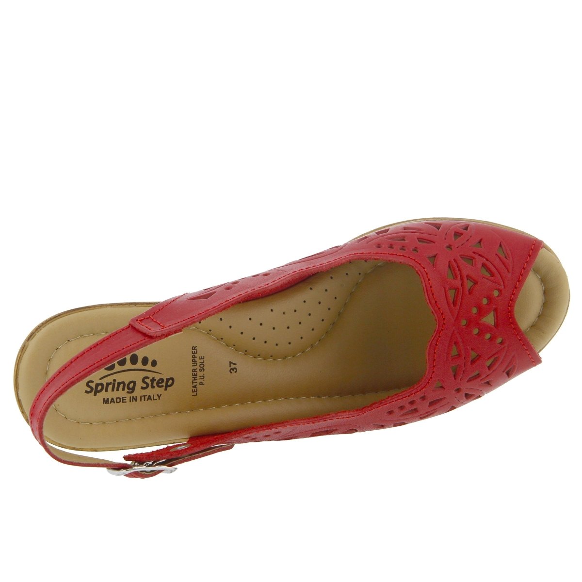 Spring Step ShoeS Orella Sandal Women’s Italian Leather Wedge Sandals by Spring Step Shoes – Don't Panic Shoes