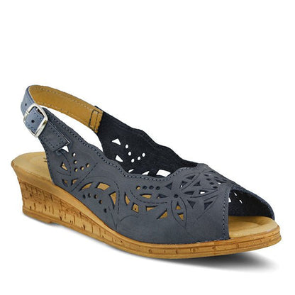 Spring Step ShoeS Orella Sandal Women’s Italian Leather Wedge Sandals by Spring Step Shoes – Don't Panic Shoes