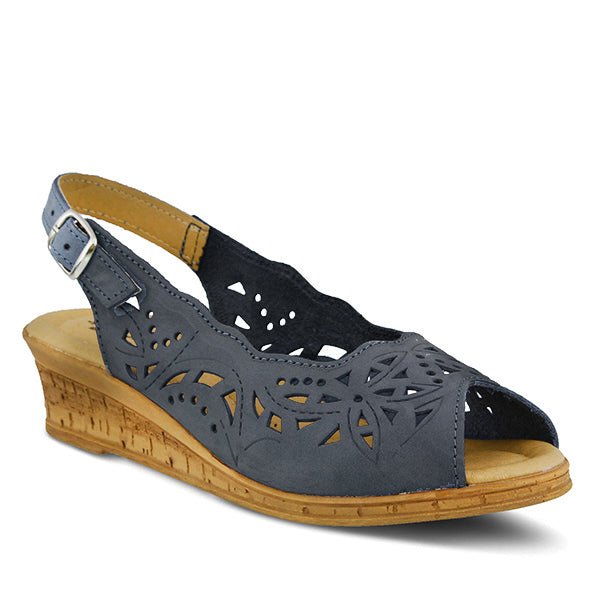 Spring Step ShoeS Orella Sandal Women’s Italian Leather Wedge Sandals by Spring Step Shoes – Don't Panic Shoes