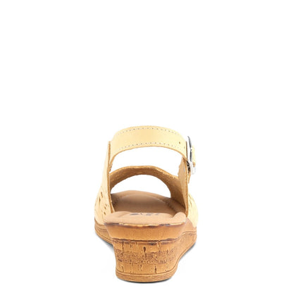 Spring Step ShoeS Orella Sandal Women’s Italian Leather Wedge Sandals by Spring Step Shoes – Don't Panic Shoes