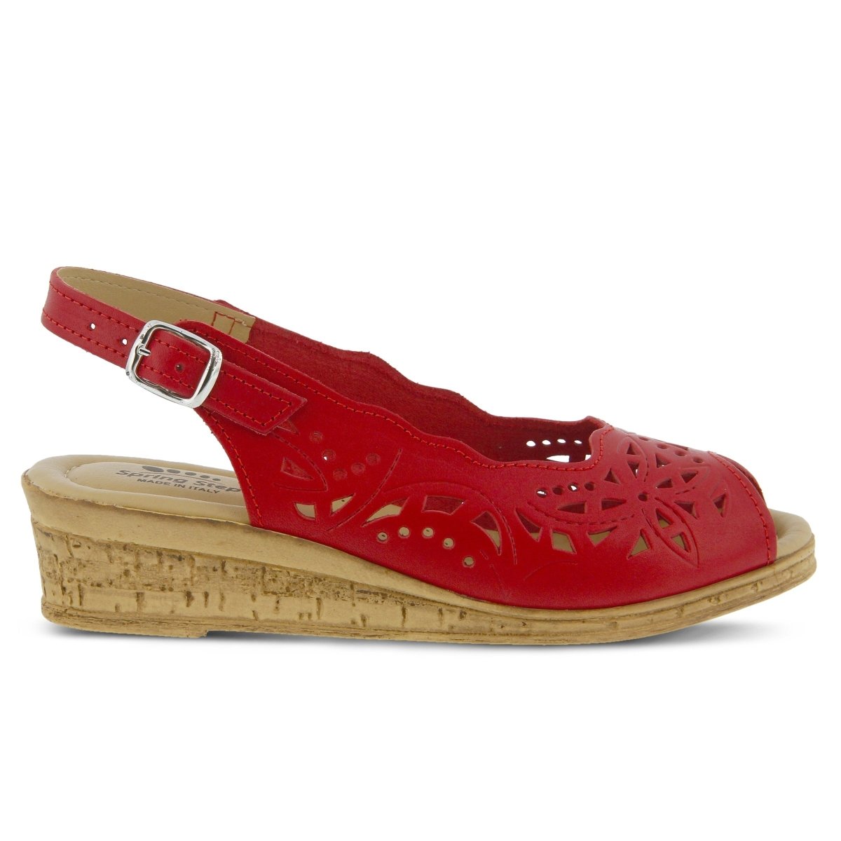 Spring Step ShoeS Orella Sandal Women’s Italian Leather Wedge Sandals by Spring Step Shoes – Don't Panic Shoes
